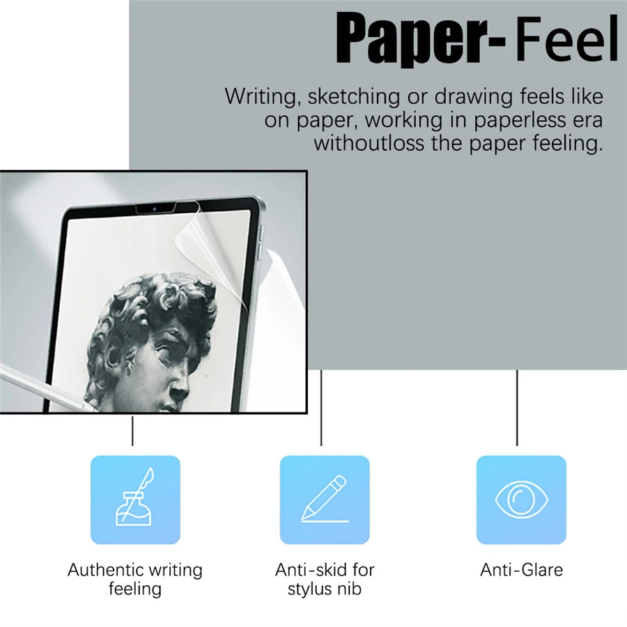 Protector de pantalla de papel - Matte Anti Glare Screen Protector reseña y precio