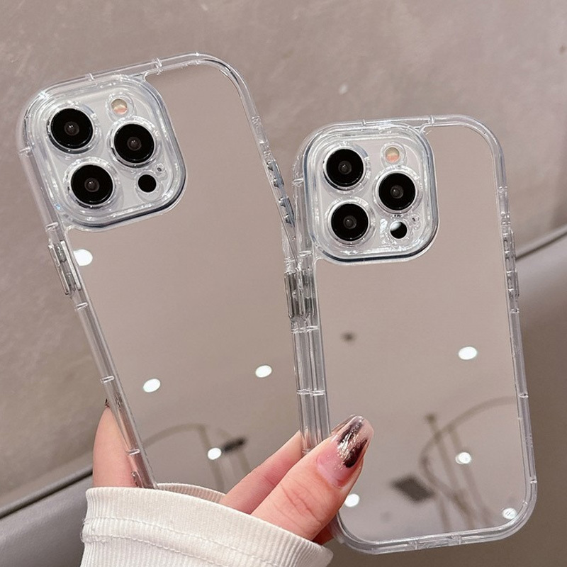 Funda de espejo de maquillaje  - Clear Shockproof Bumper Case reseña y precio